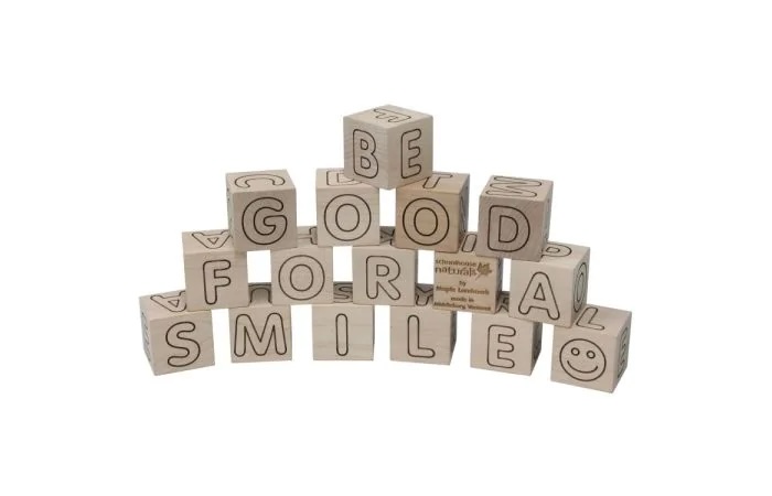 Wooden Alphabet Blocks