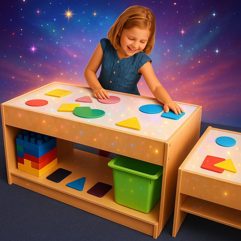 Playful LED Activity Table