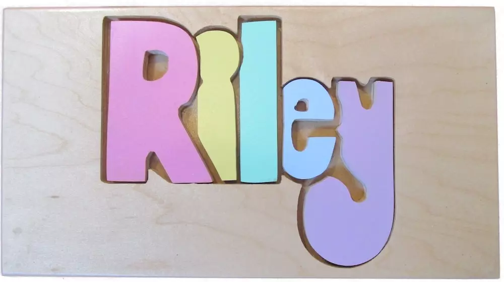 Wooden Name Puzzles