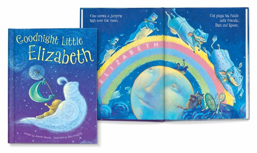 Goodnight Little Me personalized bedtime storybook for toddlers