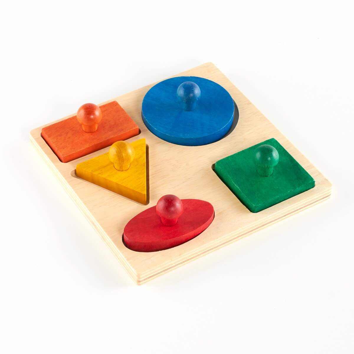 Guidecraft Geo Puzzle Board