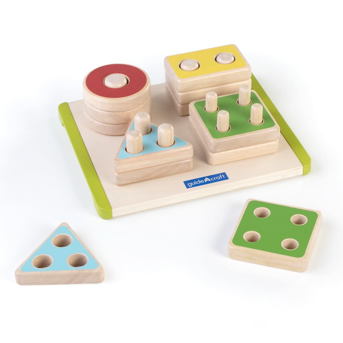 Guidecraft Sort and Stack Shapes