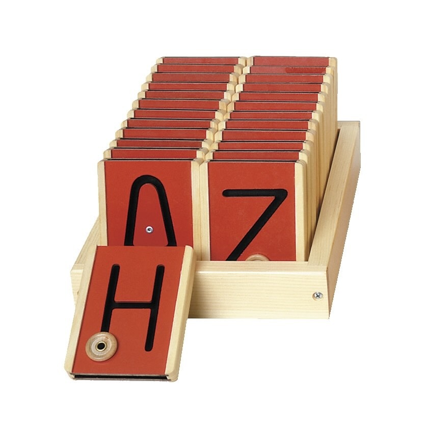 Montessori Motor Letters Kinesthetic Learning Toy