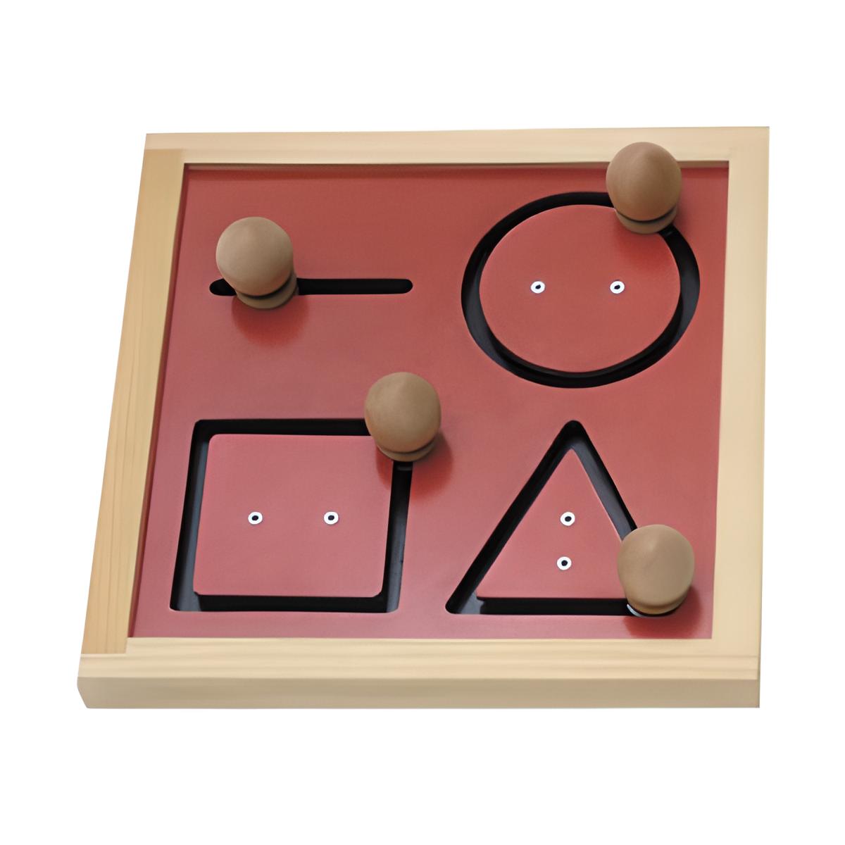 Montessori Geometric Tracing Board