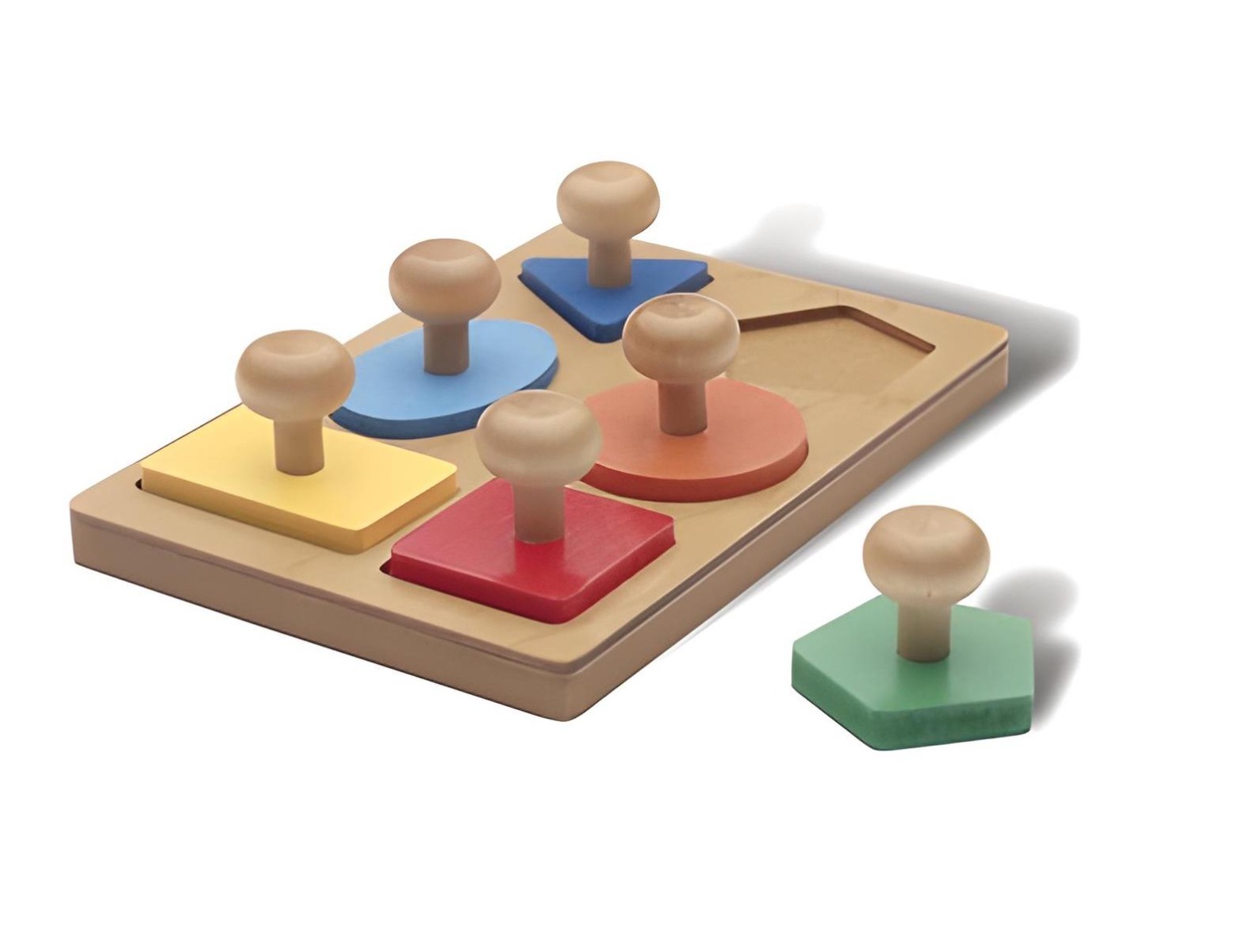 Montessori Giant Knob Shape Puzzle