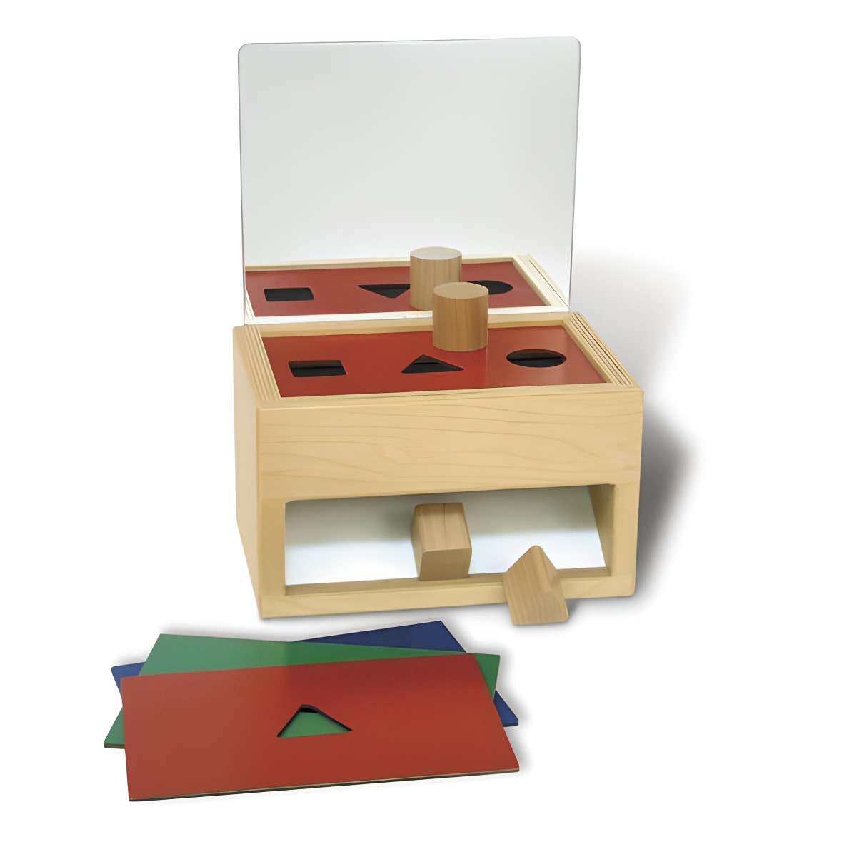 Montessori Shape Sorter with Mirror
