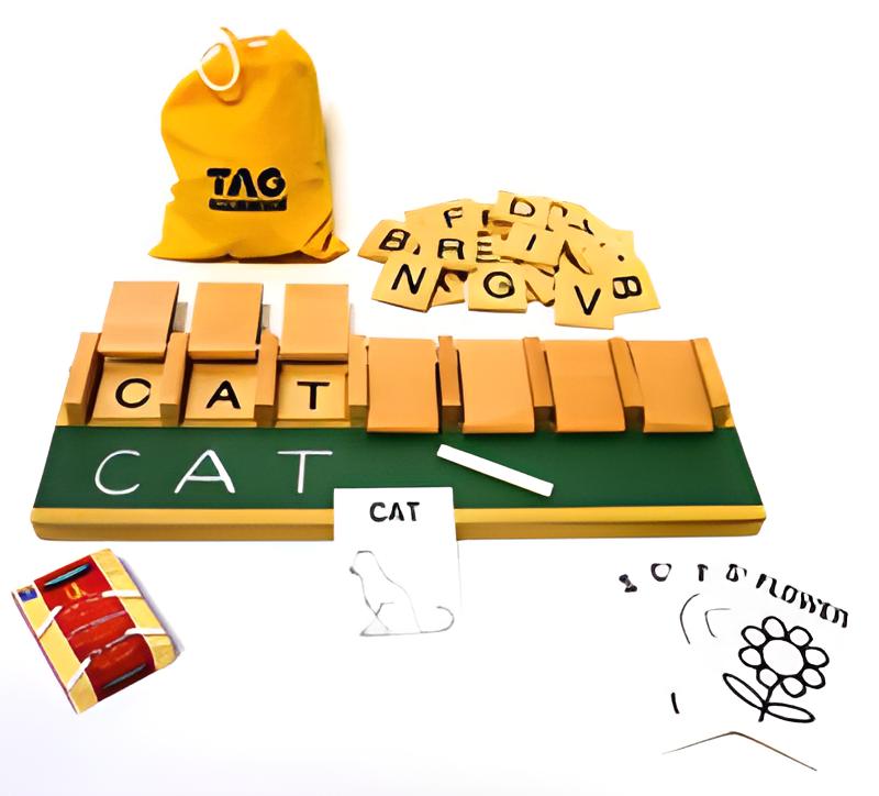 Montessori Learn to Spell Spellmaster Learning Center