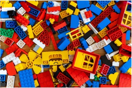 Lego pieces