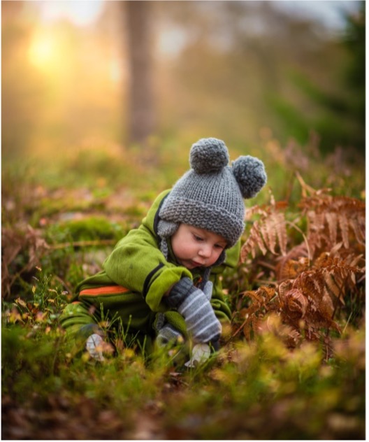 Kid Playing Outdoor