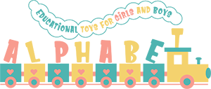 Alphabet trains logo
