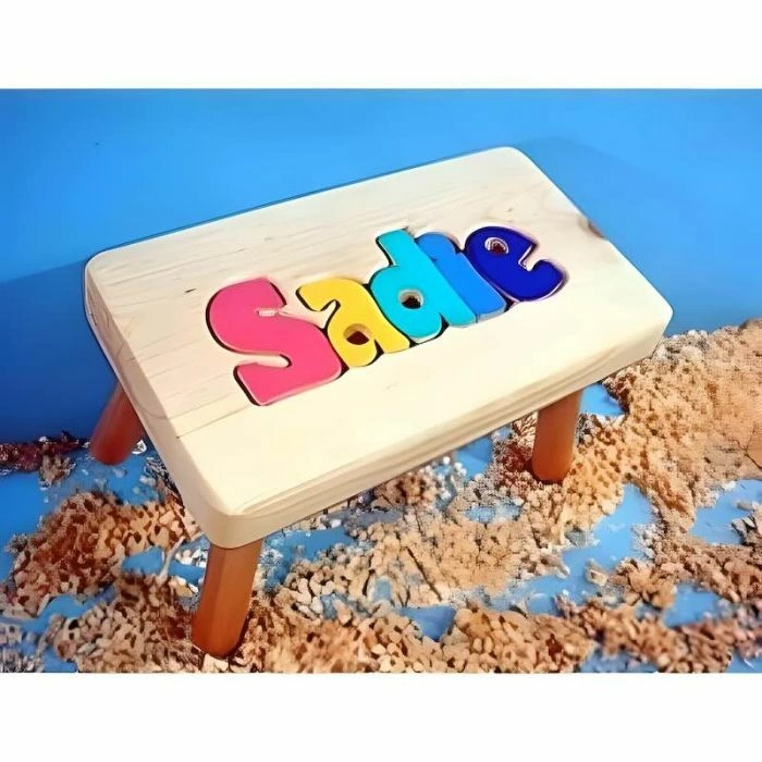 Personalized Wooden Stool Personalized Wooden Step Stool With Name ...