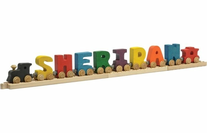 Letter name train best sale