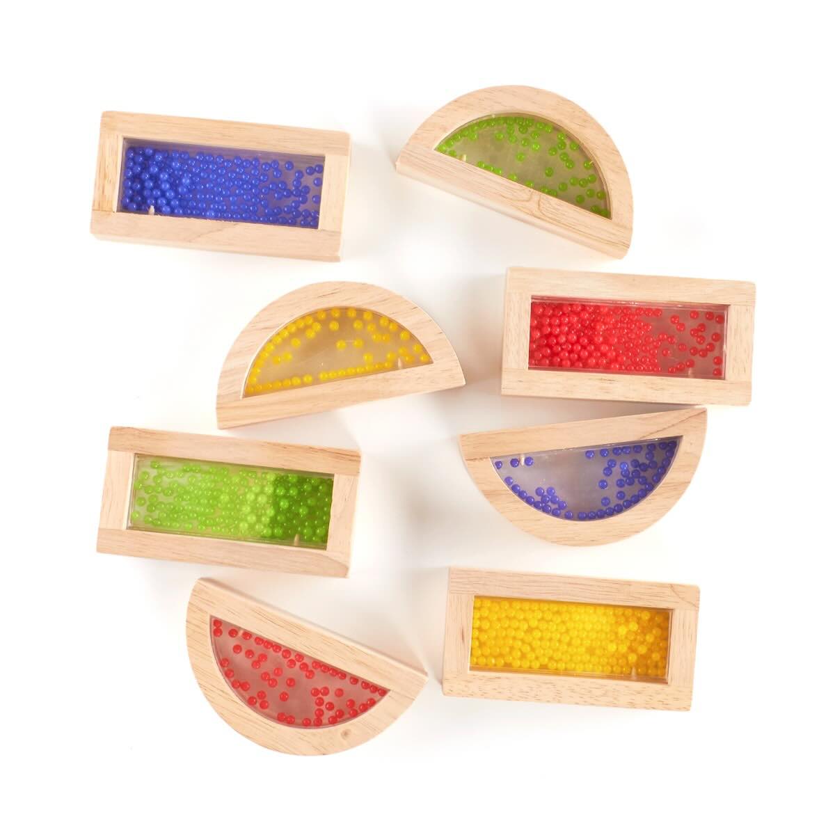 Parents Love Crystal Bead Rainbow Blocks for Learning and Fun