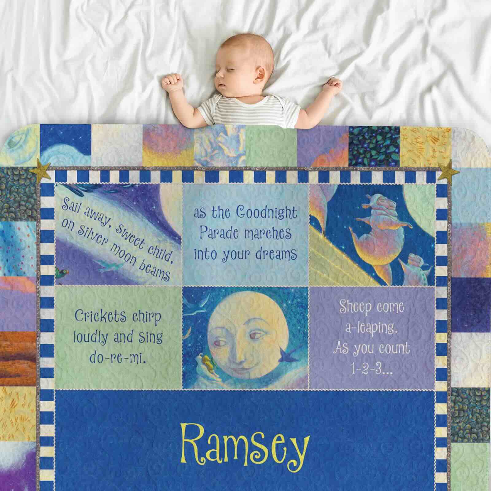 Personalized baby blankets