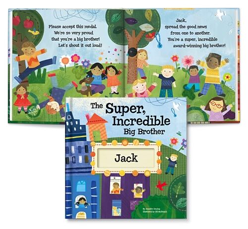 Incredible Big Brother Storybook with Medal