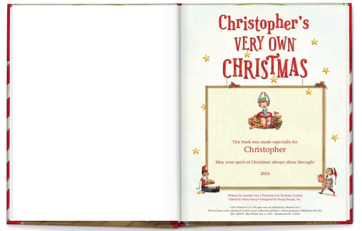 Keepsake Christmas Storybook