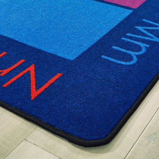 Overview of the Colorful Places Seating Rug