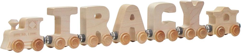 5 Letter Name Train Personalized Toy