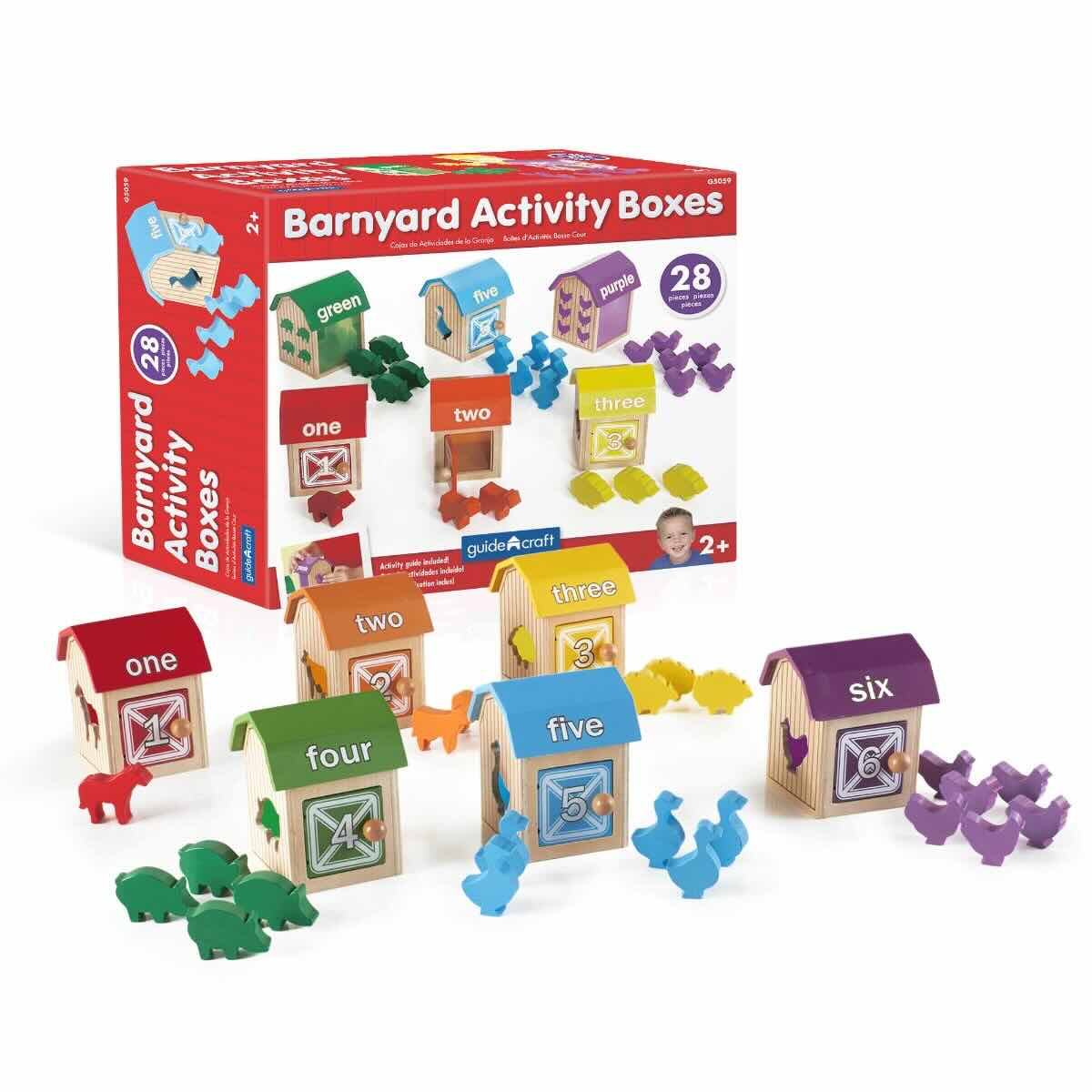 Interactive Educational Barnyard Activity Box Toy