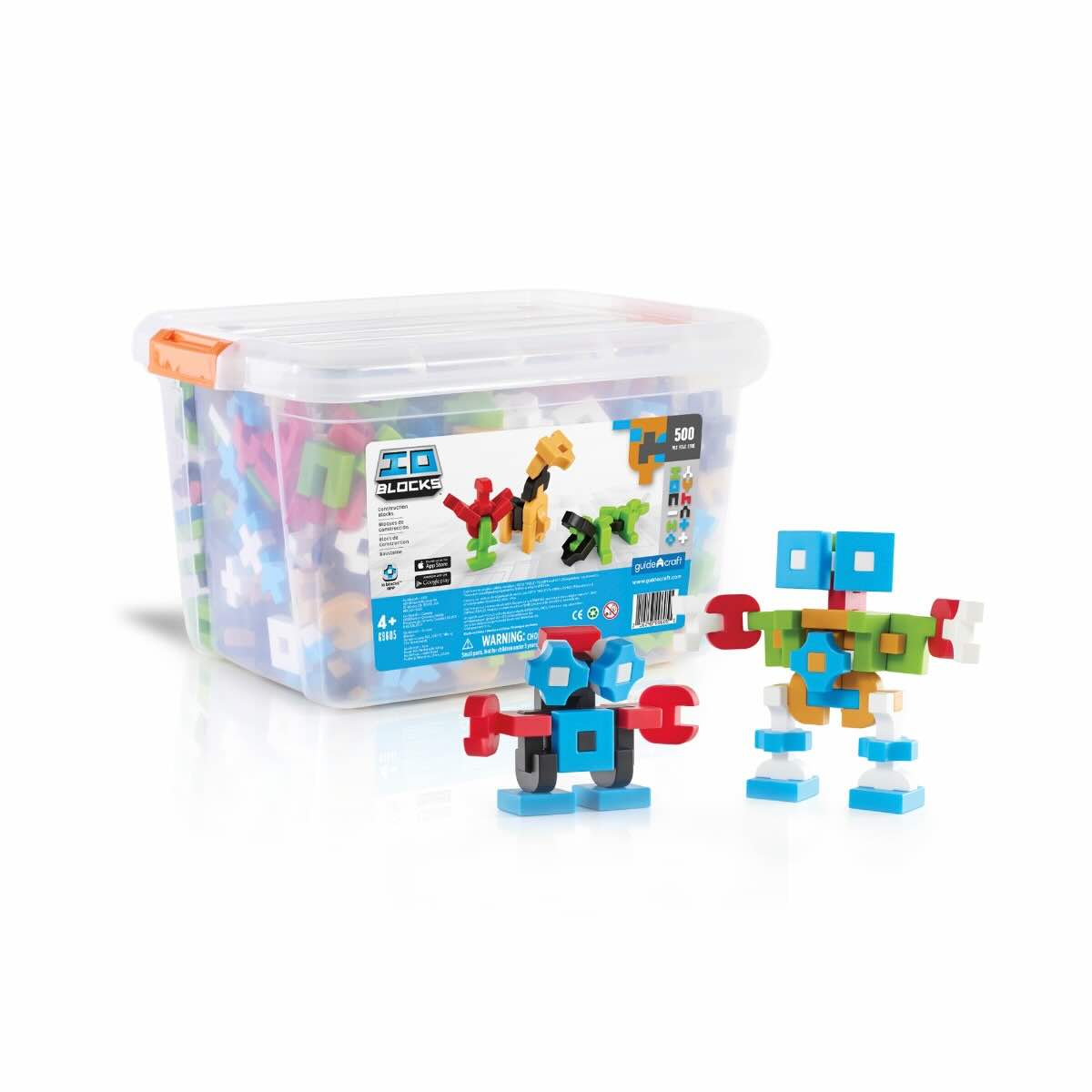 Why Choose Guidecraft IO Blocks 500 Piece Set