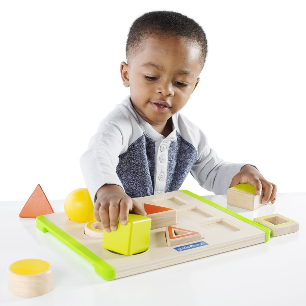 Guidecraft Spatial Concepts Sorter - Cognitive Learning Toy