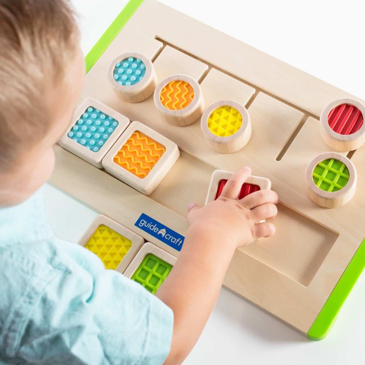 Guidecraft Tactile Matching Maze sensory toy