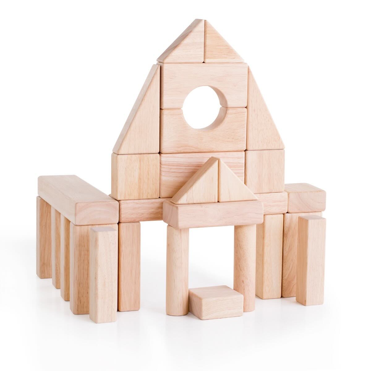 Guidecraft Wooden Blocks Set for Kids