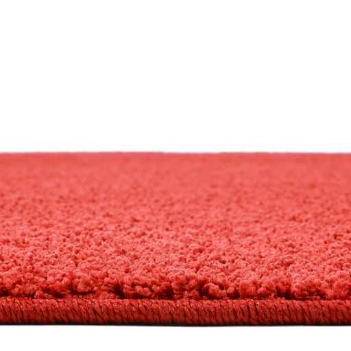 Overview of KIDply Soft Solids Carpet in Red Velvet