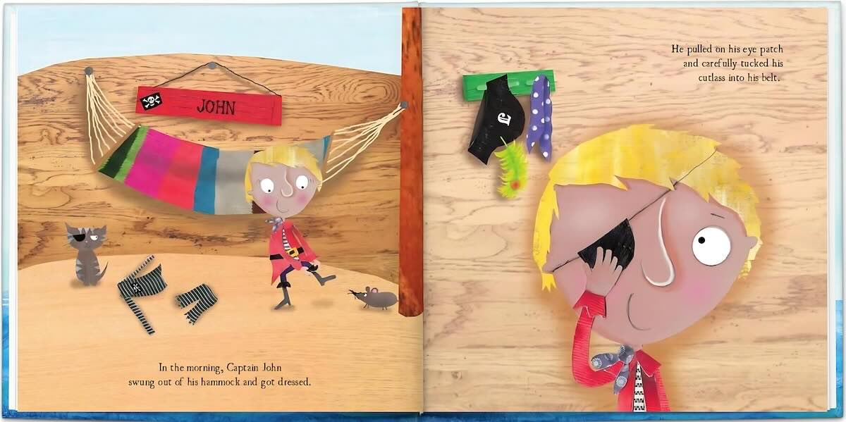 Personalized Pirate Storybook for Boys and Girls