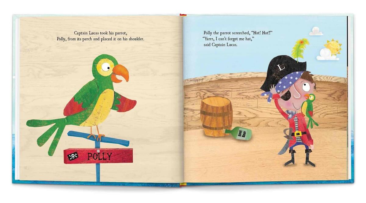 Pirate Storybook Product Specifications for Kids