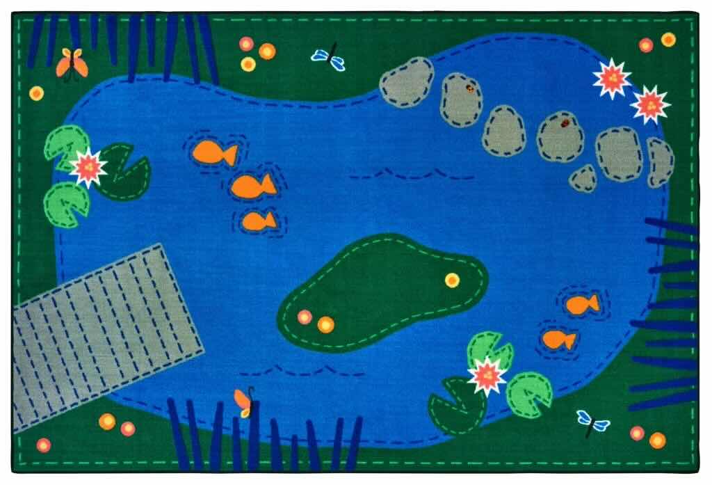 Tranquil Pond Carpet Overview