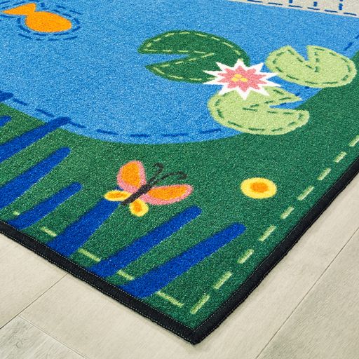 Durable Tranquil Pond Carpet Backing